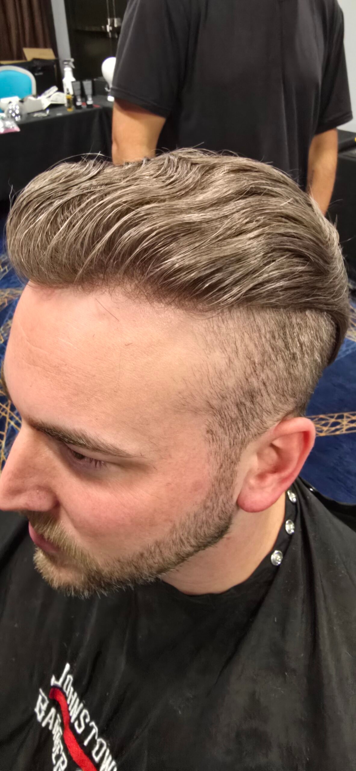 After hair replacement